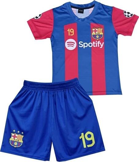 Premium Dětský fotbalový dres Komplet FC Barcelona - Lamine Yamal 19