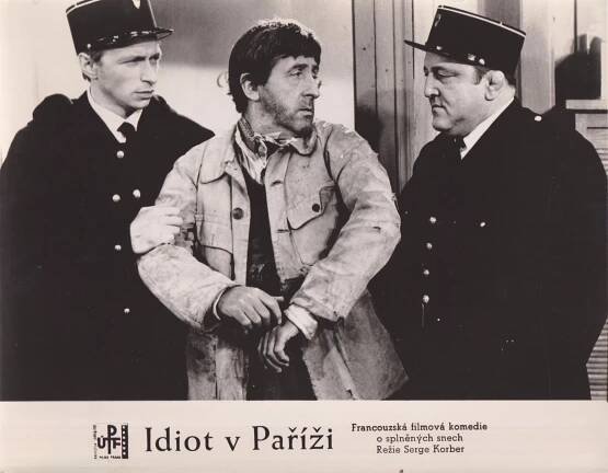 Idiot v Paříži, Jean Lefebvre, filmová fotoska - Starožitnosti a umění