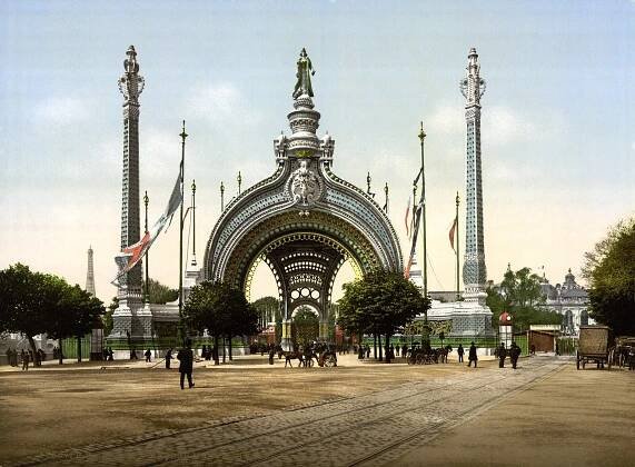 Eingangstor zur Weltausstellung 1900, Paris