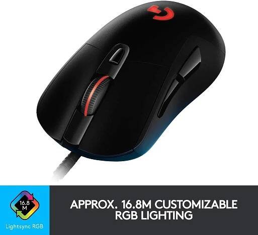Logitech G403 Hero Gaming BLACK LED BLUE ON SCROLL