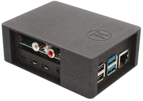 Zonepi krabička pro Raspberry Pi 4B a zvukovou kartu, galaxy - RPishop.cz