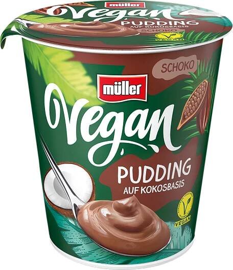Müller Vegan Puding Čokoláda