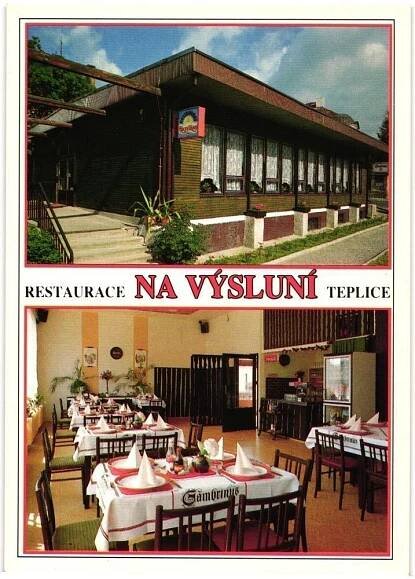 Teplice - restaurace " Na Výsluní ", interiér /C0133