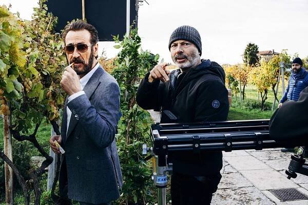 Villetta con ospiti - Z natáčení - Ivano De Matteo, Marco Giallini
