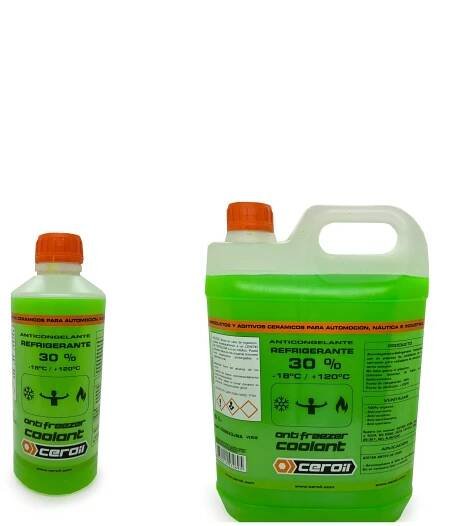 aditivos ceroil Anticongelante Refrigerante 30%