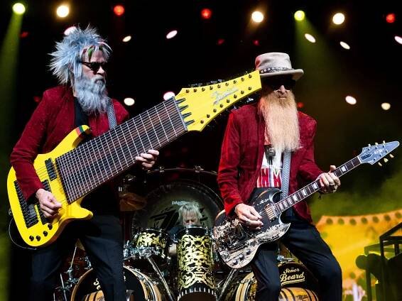 ZZ Top performing