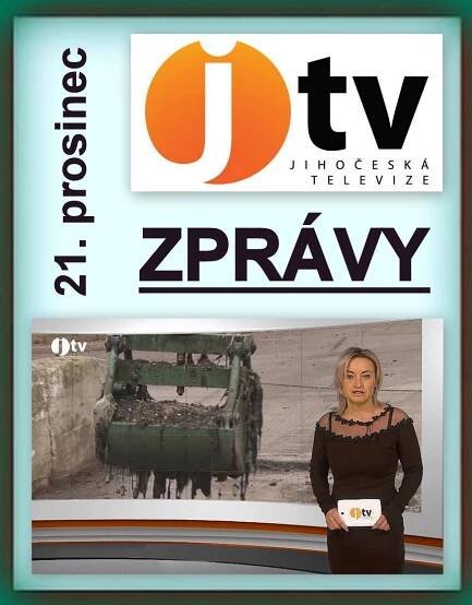 JIHOČESKÁ TELEVIZE: Zprávy 21. prosince 2018 (video)Za krásnější Vimperk