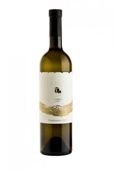 Víno Chardonnay 2017, zemské víno, Vinařství Tomčala