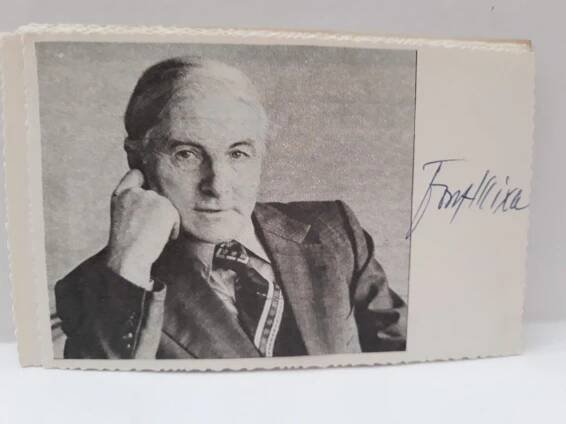 Josef Mixa - podpis