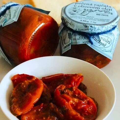 Zelenina pečená rajčata v olivovém oleji 330g
