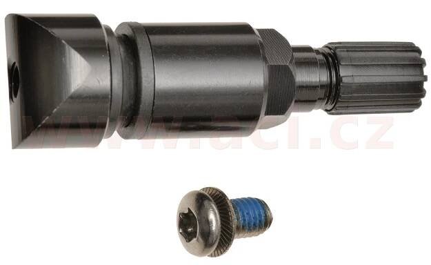náhradní kovový ventil TPMS CUB, černý