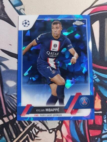 2022 Sapphire Kylian Mbappe PSG REAL MADRID - Sportovní sbírky
