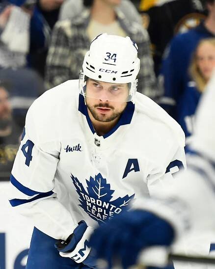 Leafs' Auston Matthews first-time finalist for Selke Trophy