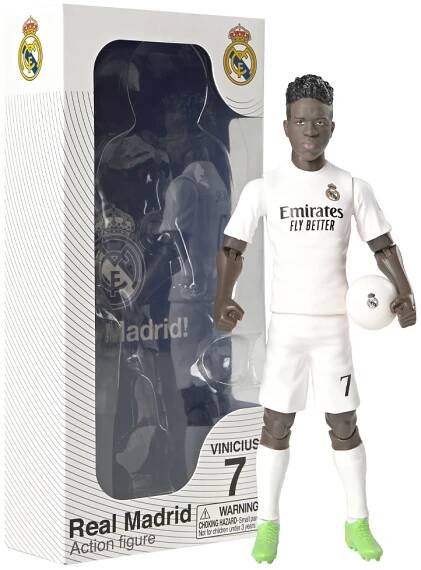 Real Madrid - Sockers Fotbalisté - Figurka Vinicius Junior 20 cm - 2015881