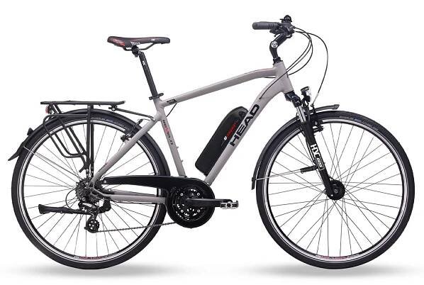 Trekingové elektrokolo Head E REVELO I Men grey matt/red - www.sportmen.cz