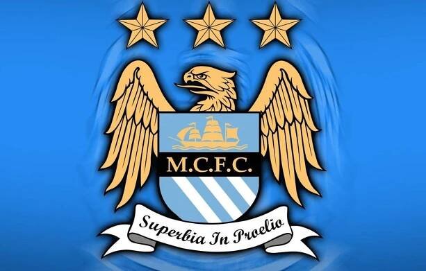 The Eagle: Symbol of Manchester City Wallpaper