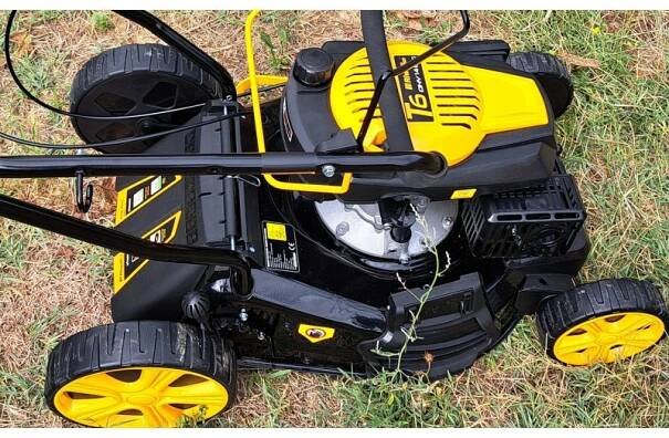 VÝPRODEJ Riwall PRO RPM 4735 - multifunkční travní sekačka 4v1 s pojezdem PM12B1901023B VYZKOUŠENÉ!!