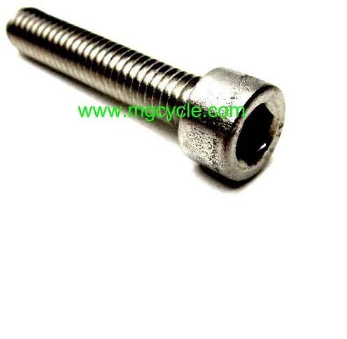  6mm x 30mm socket head stainless bolt for valve cover, alt cover 