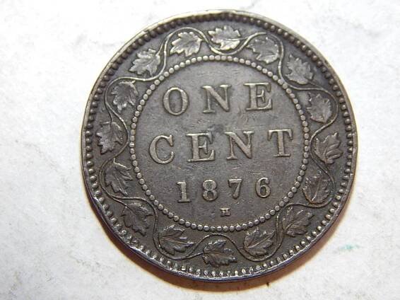 Kanada 1 Cent 1876 H VF-XF č00684 - Numismatika