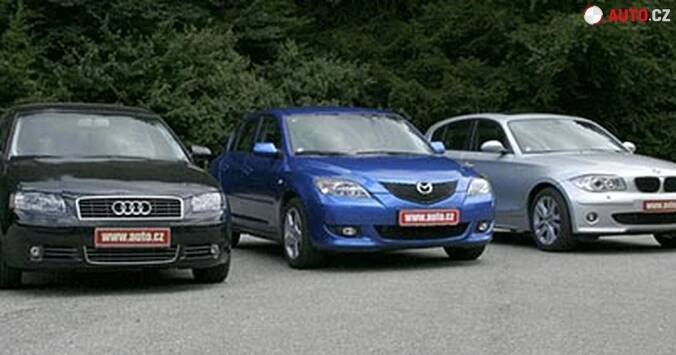TEST Mazda3 vs. BMW1 vs. Audi A3 - souboj sportovců (srovnávací test)