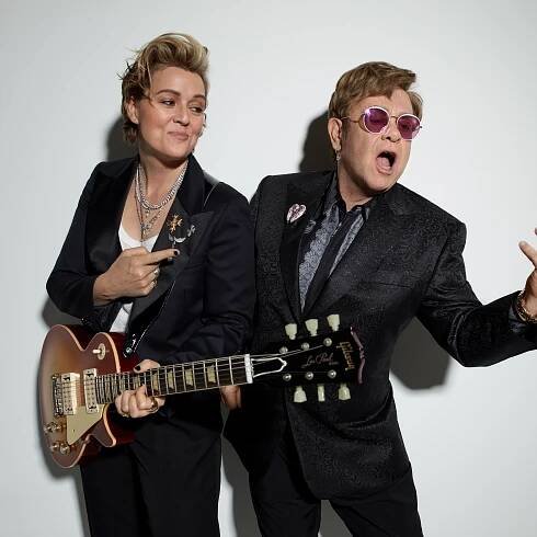 Elton John and Brandi Carlile Announce Album, Share New Song “Who Believes in Angels?”: Listen