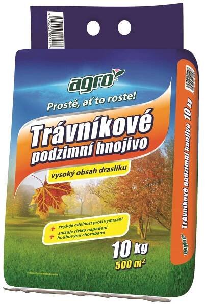 AGRO Podzimní trávníkové hnojivo 10 kg