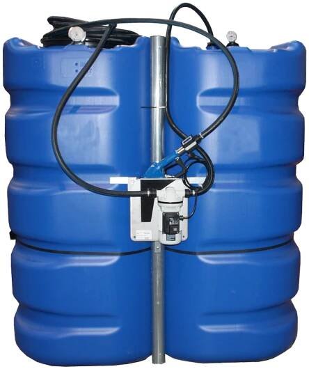 Cuve stockage PEHD 3000L Adblue + Groupe 35L/M