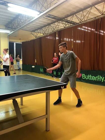 Stolní tenis 8. tříd – Základní škola Opava, Šrámkova 4, příspěvková organizace
