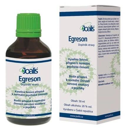 Joalis Egreson - 50 ml - agrese, vztek, psychika Doplněk stravy