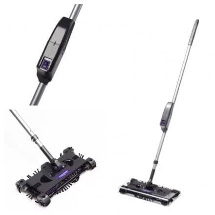 Akumulátorový smeták Swivel Sweeper MAX - šedý | Domácí potřeby, vychytávky a dárky z e-shopu Zaparkorun.cz