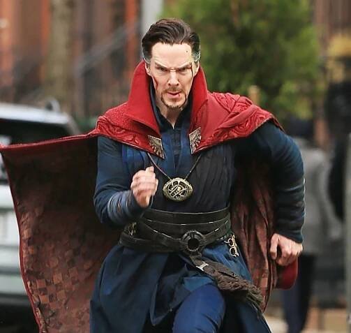 Benedict Cumberbatch v New Yorku dotočil nový film Doctor Strange