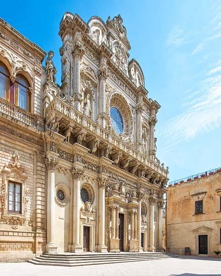 Lecce - bazilika Santa Croce