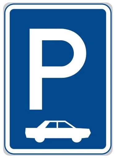 Parkoviště (kolmé nebo šikmé stání) – IP11b