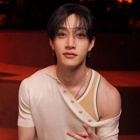 Stray Kids' Bang Chan Attends His First Fendi Show as Ambassador Wearing Cream 'Fit — See Photos
