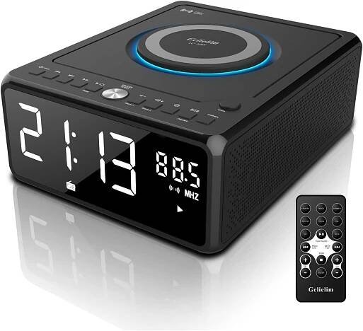Bluetooth Boombox s dálkovým ovládáním, CD radiobudík, 10W - TV, audio, video