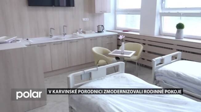 V karvinské porodnici zmodernizovali rodinné pokoje