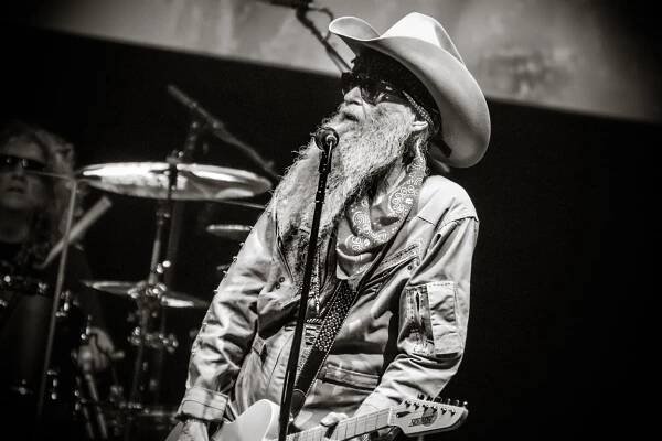 Foto: Billy F. Gibbons, O2 Universum, Praha, 26. 6. 2023