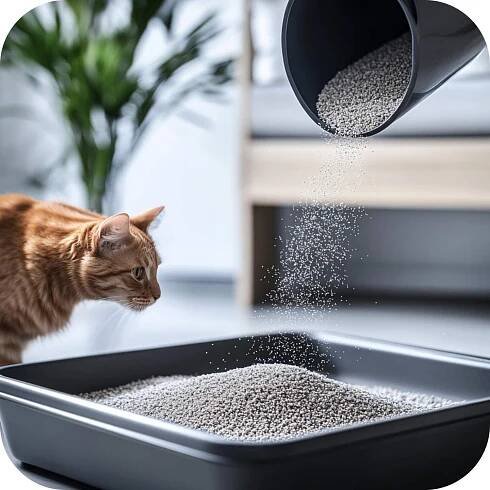 Jak často měnit a čistit stelivo pro kočky? - Kitty Care 