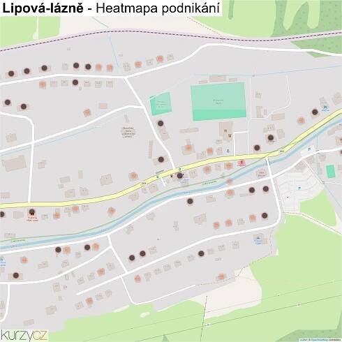Lipová-lázně - mapy | Kurzy.cz