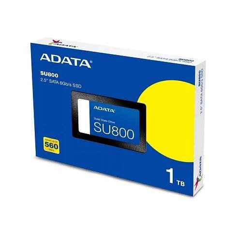 SSD disk Ultimate SU800 1TB S3 560/520 MB/s TLC 3D Maximální rychlost čtení 560 MB/s