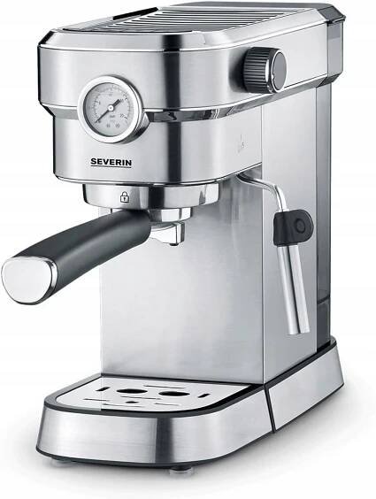 Severin Espresa Plus Kávovar, Stříbrná, 1350.0W 230.0V