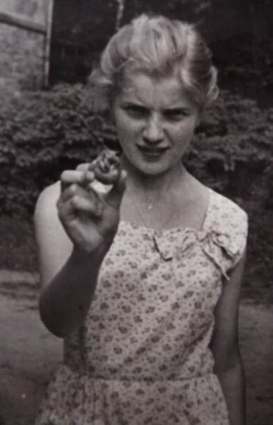 Osmnáctiletá pamětnice, Žamberk, 1958