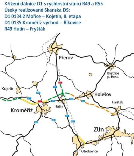 Rychlostní silnice R49 spojí moravské dálnice a Slovensko | www.skanska.cz