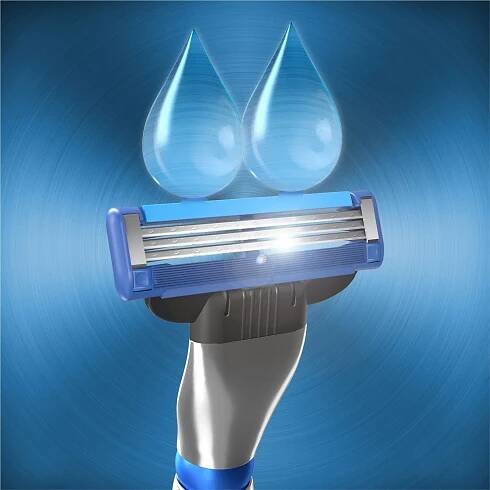 GILLETTE Mach3 Turbo holicí strojek + hlavice 5 ks
