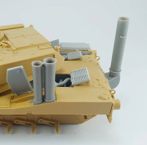 M1A2 Abrams snorkel set for Tamiya MP Originals Masters Models -48013