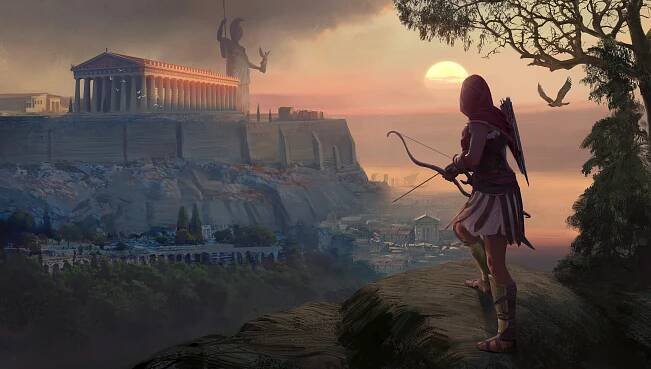 Kassandra Best Assassin's Creed Odyssey Background