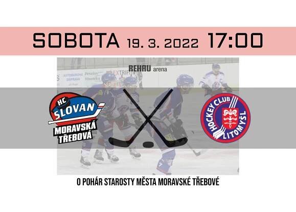 Slovan čeká sobotní odveta s Litomyšlí, tentokrát se hraje doma – HC Slovan Moravská Třebová