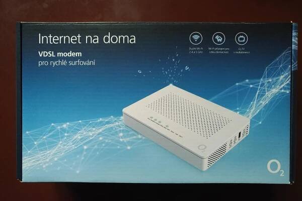 Modem ZTE ZXHN H267A - Router Gateway Internet WWW O2 VDSL Karel Gott