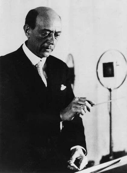 Rakousko-americký hudební skladatel Arnold Schoenberg