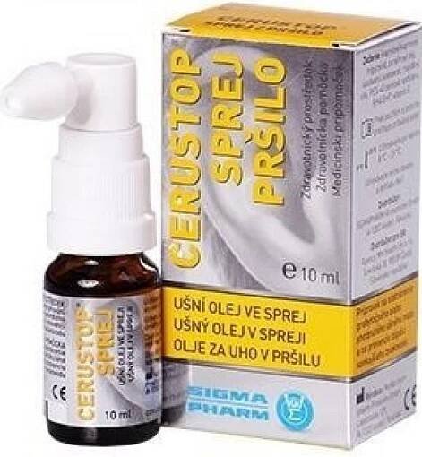 Cerustop ušní olej ve spreji 10 ml